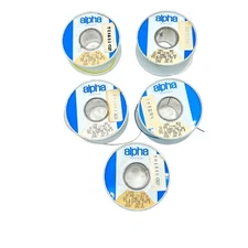 5 pcs Assorted Alpha Wire Hook-Up Wire