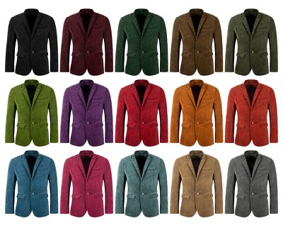 Herren Sport Blazer klassische Passform italienisches weiches Rindsveloursleder Milano Blazer Mantel