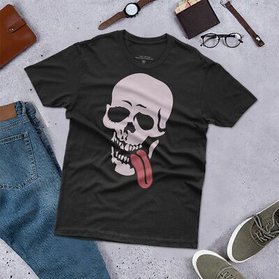 Jesse Pinkman skull tshirt, Tongue 