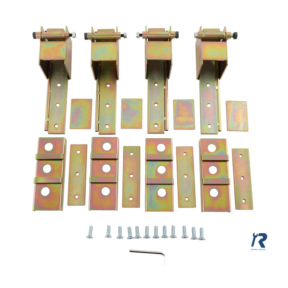 2 Door Rat Rod Weld Four Suicide Door Heavy Duty Hidden Hinges - Image 3 of 4