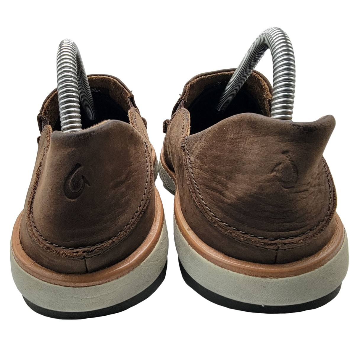 Olukai KALIA Slip On Shoes Men Size 11.5 M 10453-6363 Dark Wood Drop In Heel OluKai Lae main image 4