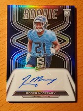 2022 Spectra Rookie Autographs #16 Roger McCreary Auburn Titans #'d 54/99