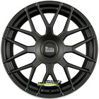 MAM GT1 matt black lip polish 8.5x19 ET45 - LK5/100 ML66.6 Felge Alu