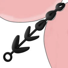 Oversized Opening Pull Beads Anal Butt Plug Masturbation Anus Dilator Long Dildo