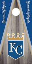 Corn Hole Board Wrap - Kansas City Royals Cornhole
