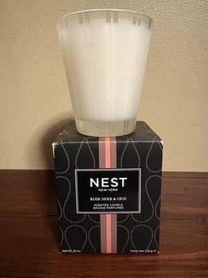 NEST New York Rose Noir & Oud Scented Candle 8.1 oz Single Wick