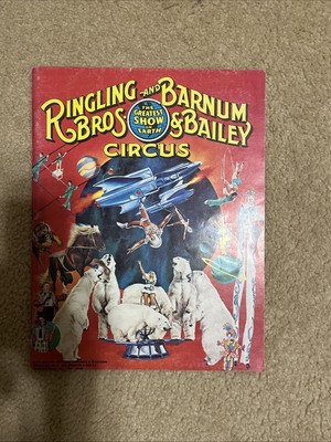 Ringling Bros. And Barnum & Bailey 1980 110th Edition Circus Program With Poster