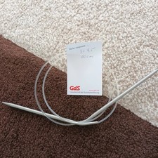 Rundstricknadeln Stricknadel Aluminium gr. 4,5 mit 60 cm