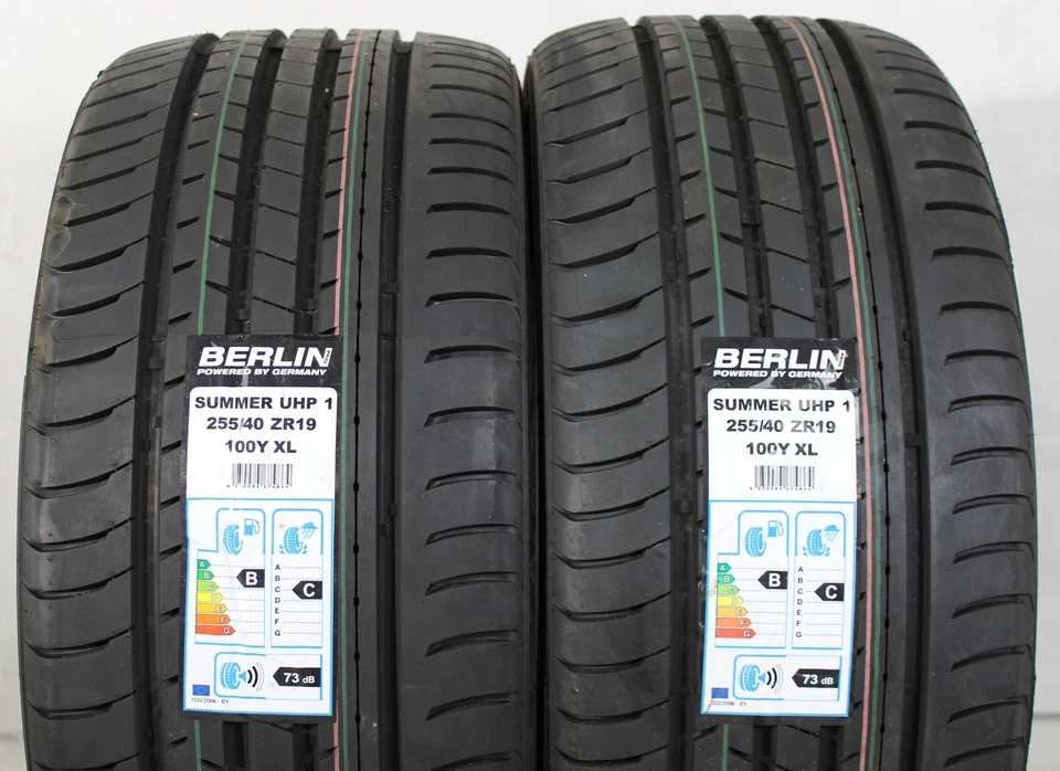 2 x 255/40R19 100Y Sommerreifen Berlin Tires Summer UHP1 2019 XL - Bild 2 von 4