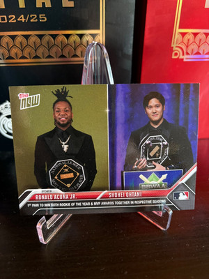 Ronald Acuna Jr & Shohei Othani Offseason - 2023 Topps Now - #OS-29