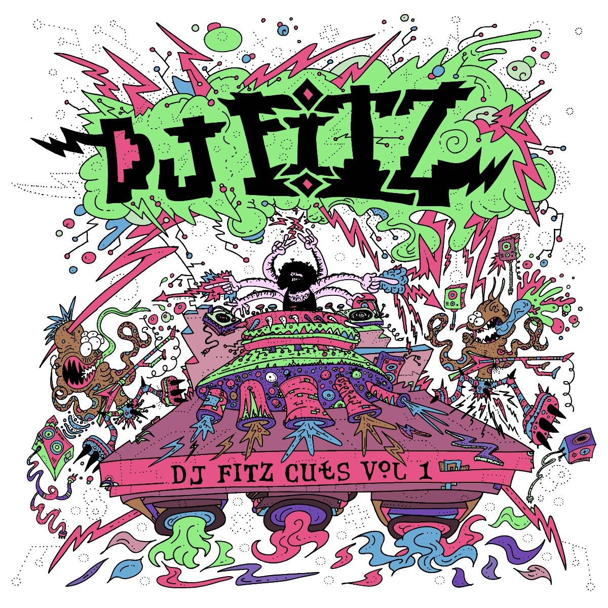 DJ FITZ DJ FITZ Cuts - Том 1 (винил) 12 Альбом (ИМПОРТИРОВАН ИЗ Великобритании)