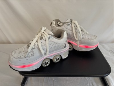 LIEKICK Kid s Classic II LED - 2 In 1 Roller Skate Shoes