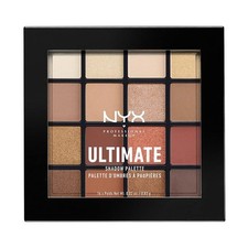 NYX Professional Makeup Ultimate Shadow Palette 16 Vibrant True-To-Pan Eyesha...
