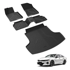 Floor Mats & Cargo Mat for Hyundai Sonata (Not Hybrid) / Kia K5 AWD 2021-2025