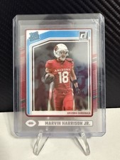 2024 Panini Donruss Clearly Optic Rated Rookie Marvin Harrison Jr. RC