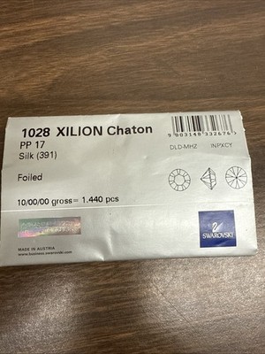 Swarovski 1028 xilion chaton pp17 silk(391) full pak 1444 pcs