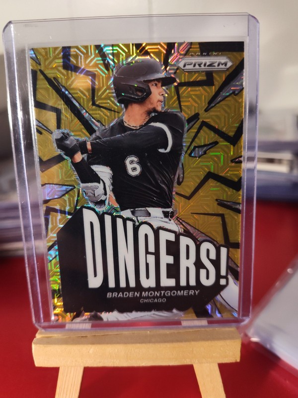 2025 Panini Prizm Dingers Parallel #/25 Braden Montgomery