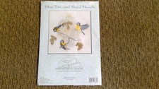 derwentwater designs cross stitch kits Blue Tits and Seed Heads