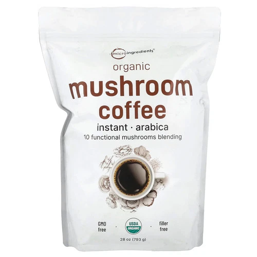 Organic Instant Mushroom Coffee, 28 oz (793 g)
