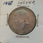 1965 Kennedy Half Dollar 40% silver Circulated Uncertified