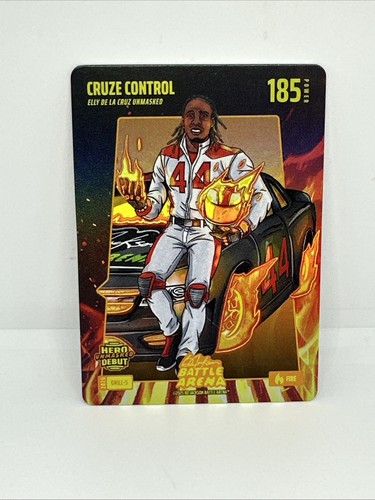 2025 Bo Jackson Battle Arena Cruze Control Elly De La Cruz Fire Grill-5 SSP
