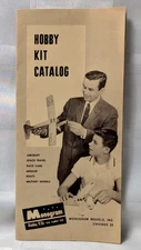 1960 HOBBY KIT CATALOG BOUCHER CATALOG BY MONOGRAM AIRPLANE RACE CARS BOATS