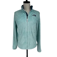 The North Face Women's  S Osito Fleece Jacket Mint Teal Casual Warm