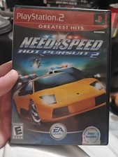 Need for Speed: Hot Pursuit 2 (Sony PlayStation 2, 2002) PS2 CIB,TESTED