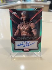 2025 Topps Chrome Deadpool Juggernaut Auto + Base Parallels (See Description)