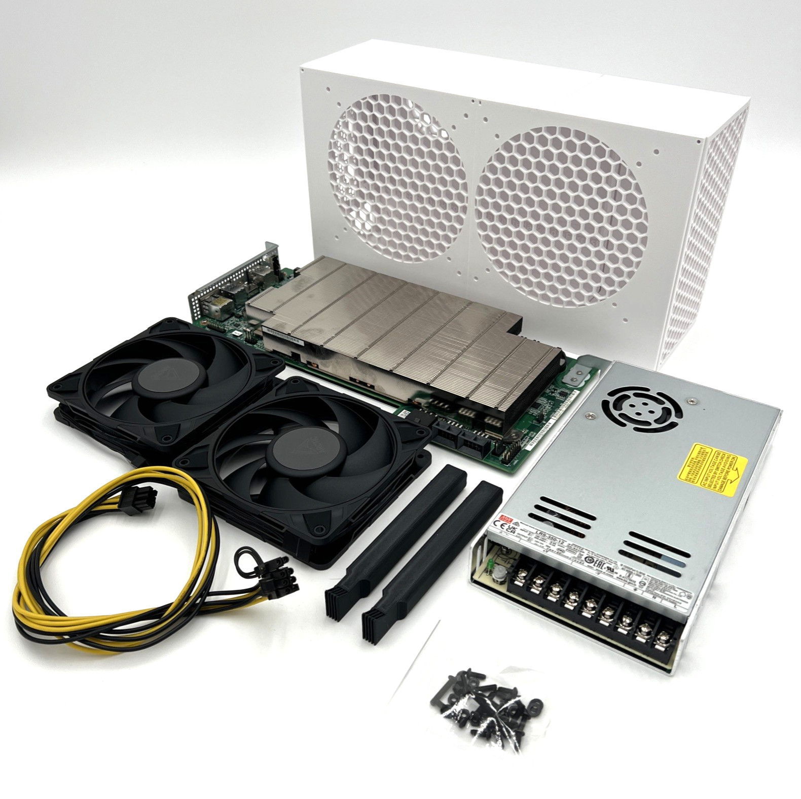 Amd Bc250 Steam Computer Kit - 350 Watt Power Supply &Amp; Fans- No Tariffs For Usa
