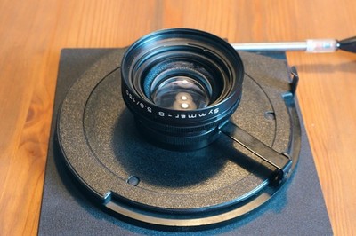 Schneider Symmar-S 150mm f/5.6 Sinar 4x5 Large Format Lens NO SHUTTER
