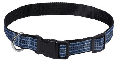 Dobar Hundehalsband 38 - 64 cm blau  Hundehalsband