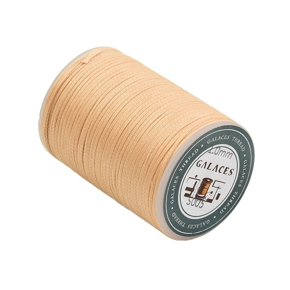High Quality Waxed Thread Cord Rope Strong 1.0mm 210D 70M Meter DIY Solid - Image 3 of 4
