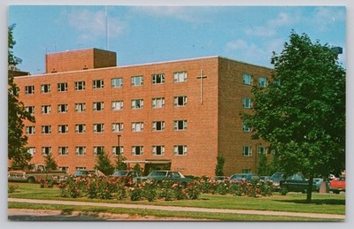 St. Elizabeth Hospital Appleton, Wisconsin Vintage Chrome Postcard
