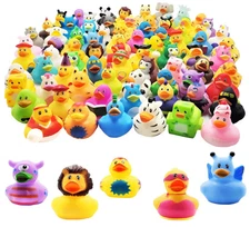 Rubber Ducks in Bulk,Assortment Duckies for Jeep Ducking Floater Duck Bath Toys