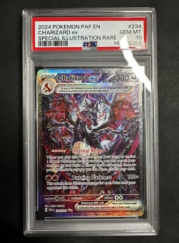 🔥 Pokémon Charizard ex PSA 10 Lot – 2 Cards – Gem Mint 🔥