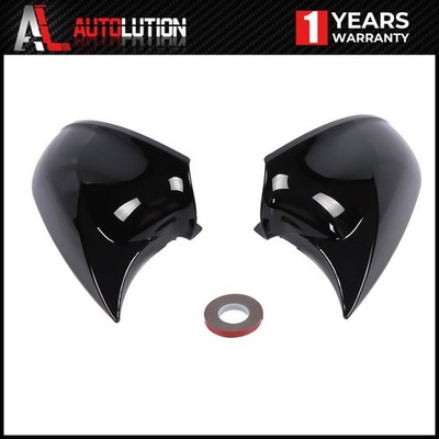 L+R Pair Side Mirror Cover Caps For Vauxhall Astra Opel Astra J MK6 2010-2015