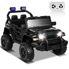 XVD 12V Kids Electric Ride on Car with Remote Control, Electric Off-Road Vehi...