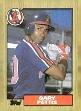 1987 Topps #278 Gary Pettis