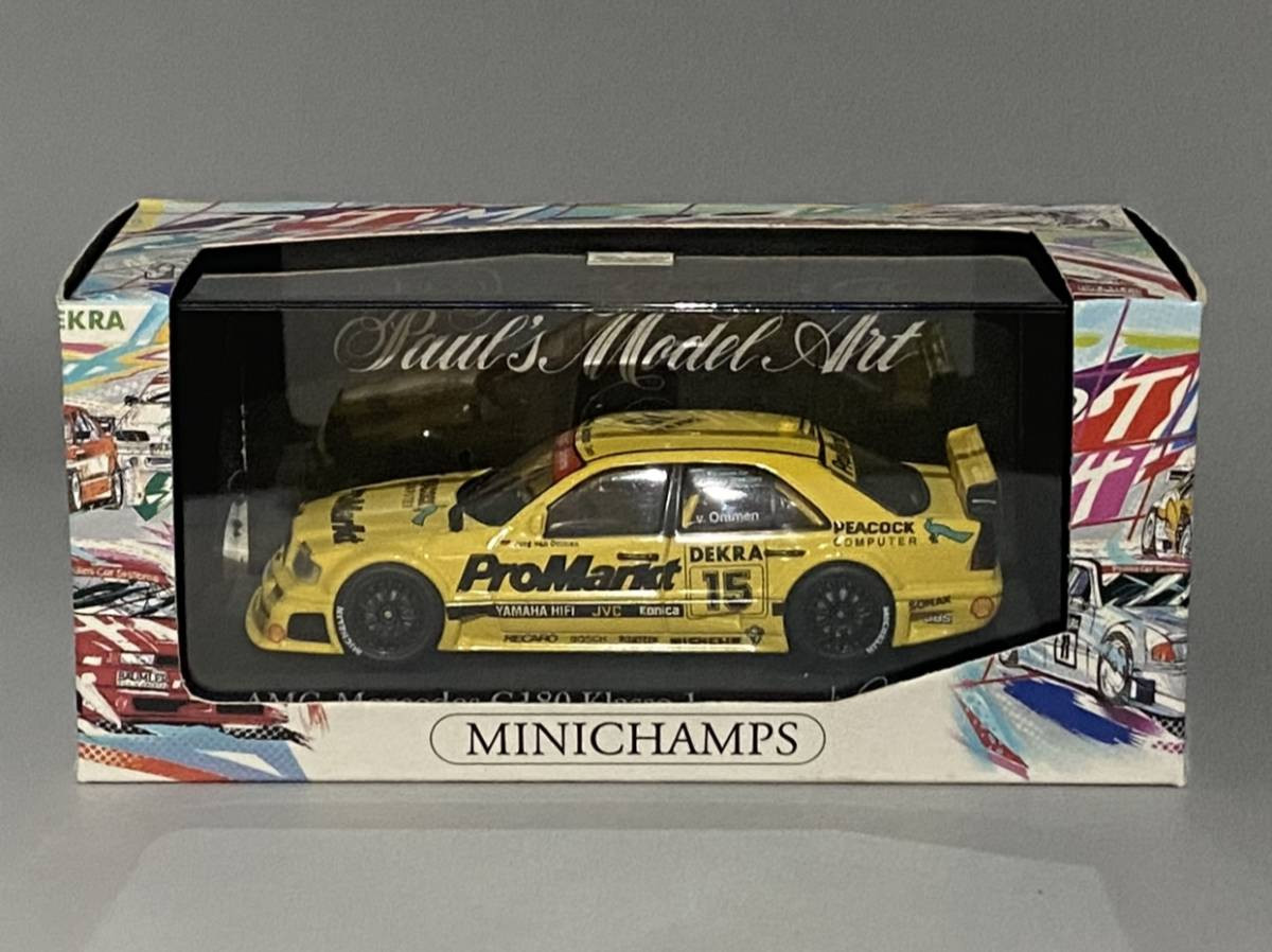 Minichamps 1/43 Amg Mercedes W202 C180 Team Zakspeed