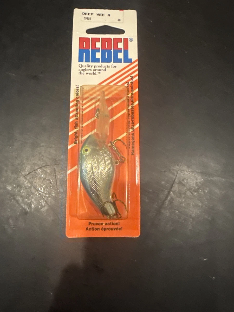 VNTAGE REBEL DEEP WEE R N A NATURALZED CRAWDAD N ORGNAL BOX