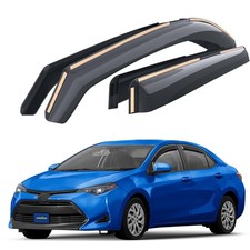 Goodyear Shatterproof in-Channel Window Deflectors for Toyota Corolla 2014-20...