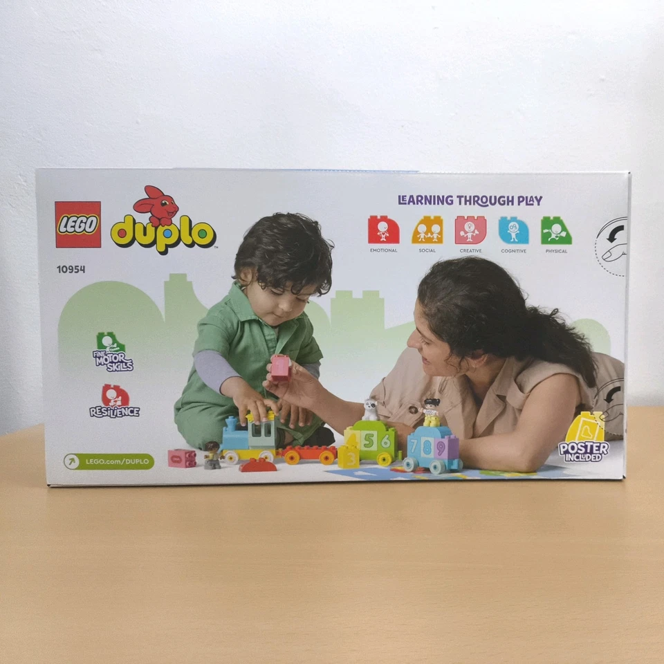 LEGO DUPLO My First Number Train 10954 - Learn to Count for Toddlers  - Age 1.5+ - Image 2 of 4
