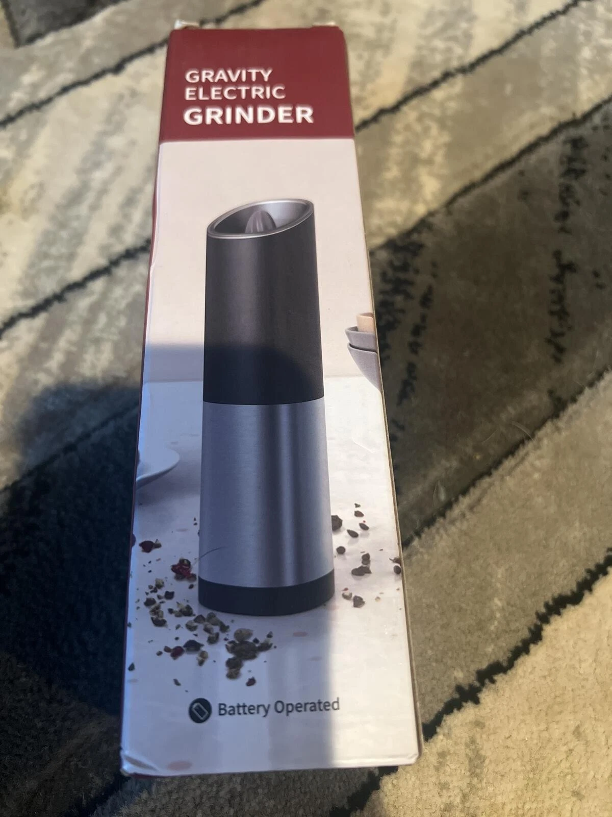 MATA1 Gravity Electric Salt or Pepper Grinder