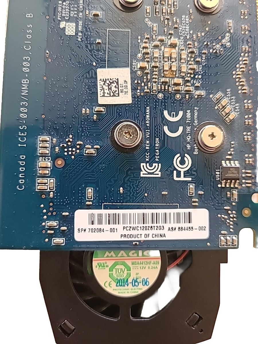 NVIDIA GeForce GT630 2GB Video Graphics Card HP PClex16 702084-001