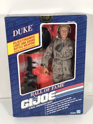 ミリタリー GI joe hall of fame DUKE Hasbro Vintage GI Joe Hall of Fame Duke Action Figure Doll
