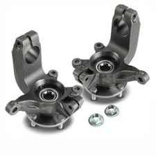 2PCS Front Steering Knuckle Wheel Hub Bearing For 2006-2011 Ford Focus 2.5L 2.0L