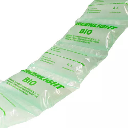 100 x biodegradable pre inflated air pillows cushions void loose fill 100x200mm image 3