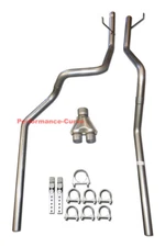 Mandrel Bent Performance Dual Exhaust w/ Y Pipe Fits 03-05 Dodge Ram Hemi 5.7