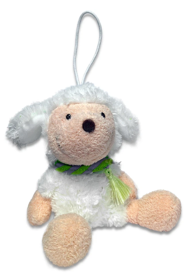 NICI 70653 - Plüschtier Schaf Lillebi (15cm) Kuscheltier Stofftier mit Schlaufe